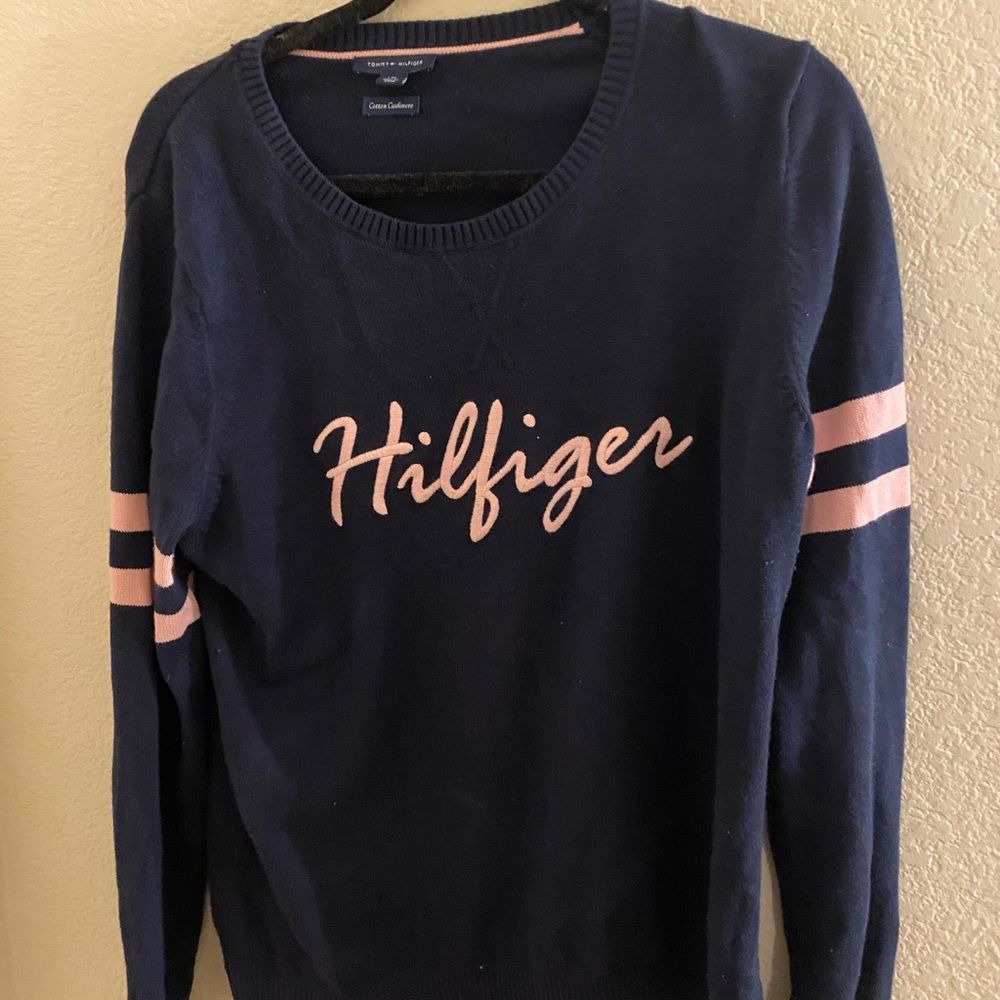 Blue Tommy Hilfiger Sweater